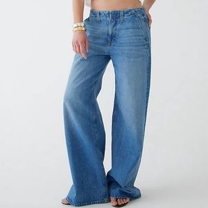 J. Crew Limited-edition Point Sur puddle jean in Charlotte wash - size 26